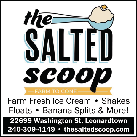 The Salted Scoop Print Ad
