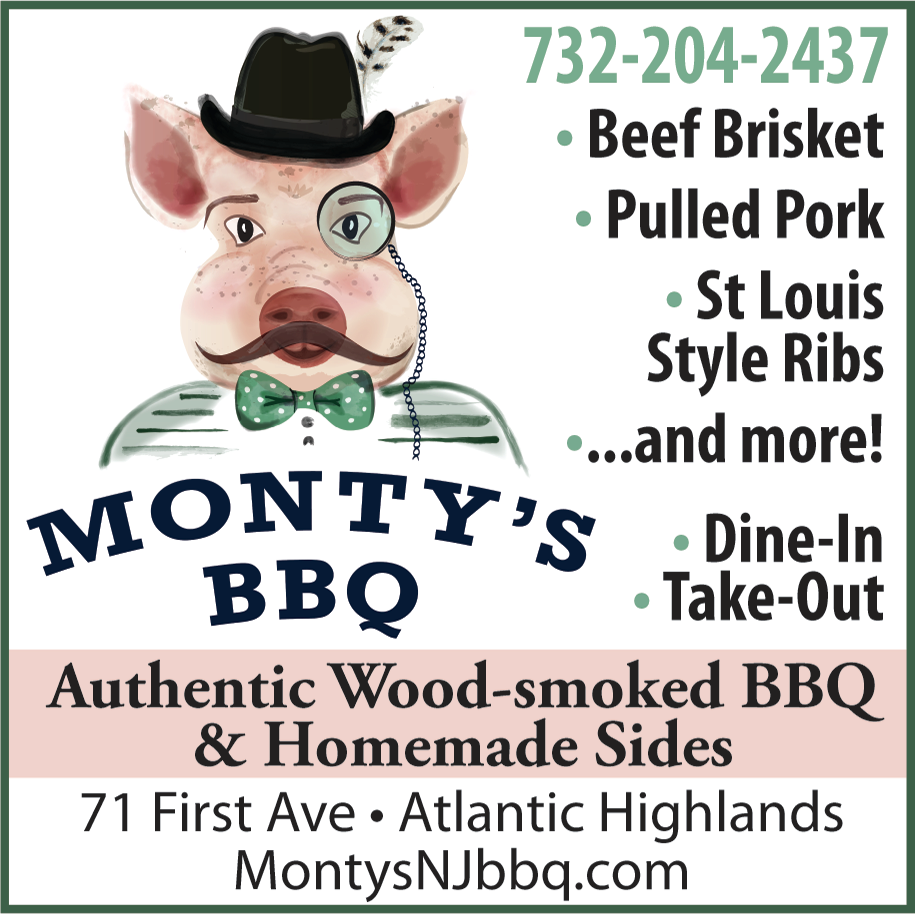 Monty's BBQ Print Ad