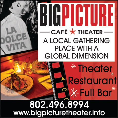 Big Picture Cafe & Theater Print Ad