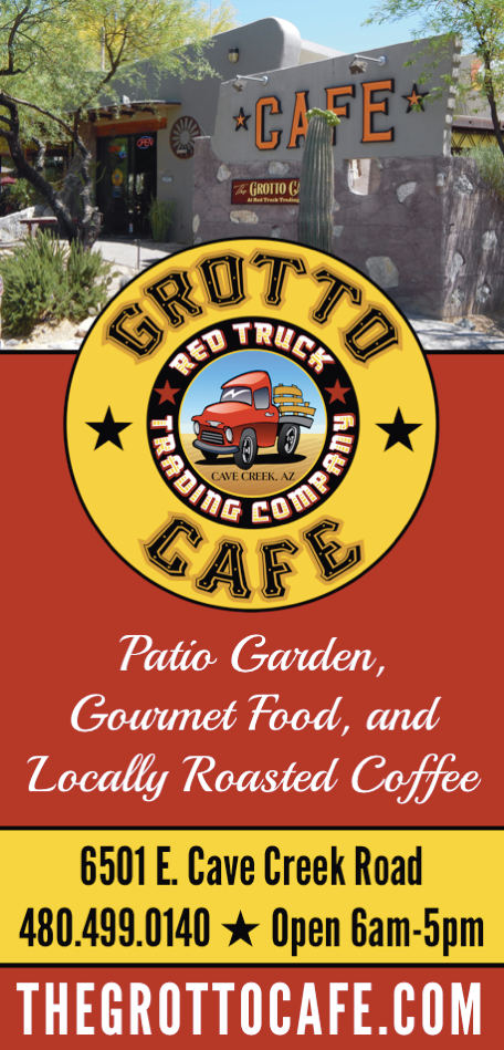 The Grotto Cafe Print Ad