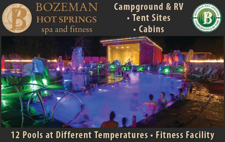 Bozeman Hot Springs Spa & Fitness and Campground Print Ad