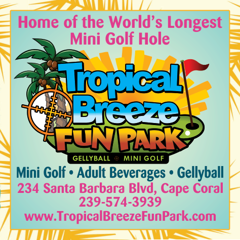 Tropical Breeze Fun Park Print Ad