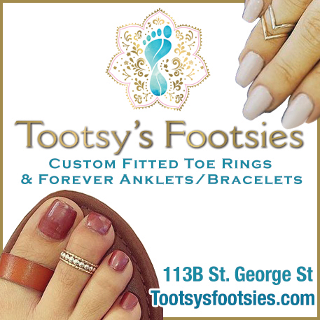 Tootsy's Footsies Print Ad