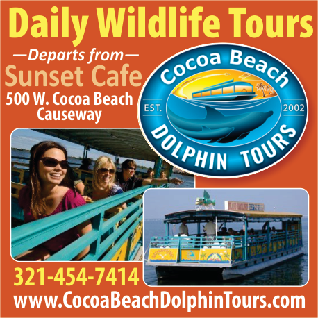 Island Boat Lines Inc - DBA Cocoa Beach Dolphin Tours Print Ad