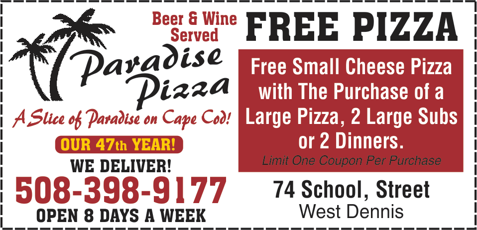Paradise Pizza Print Ad