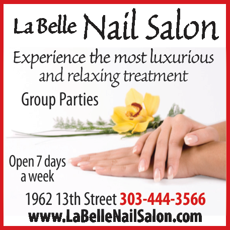 La Belle Nail & Spa Print Ad