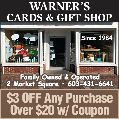 Warner's Card & Gift Shop Print Ad