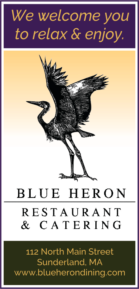 Blue Heron Restaurant Print Ad