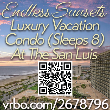 Endless Sunsets Private Condo at the San Luis Print Ad