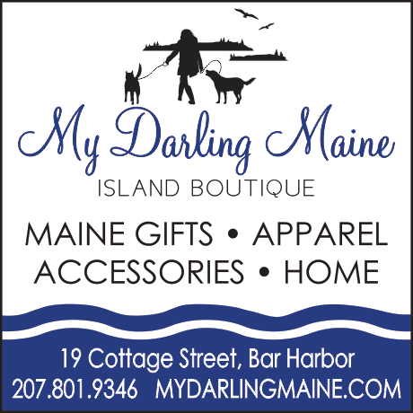 My Darling Maine Island Boutique  Print Ad