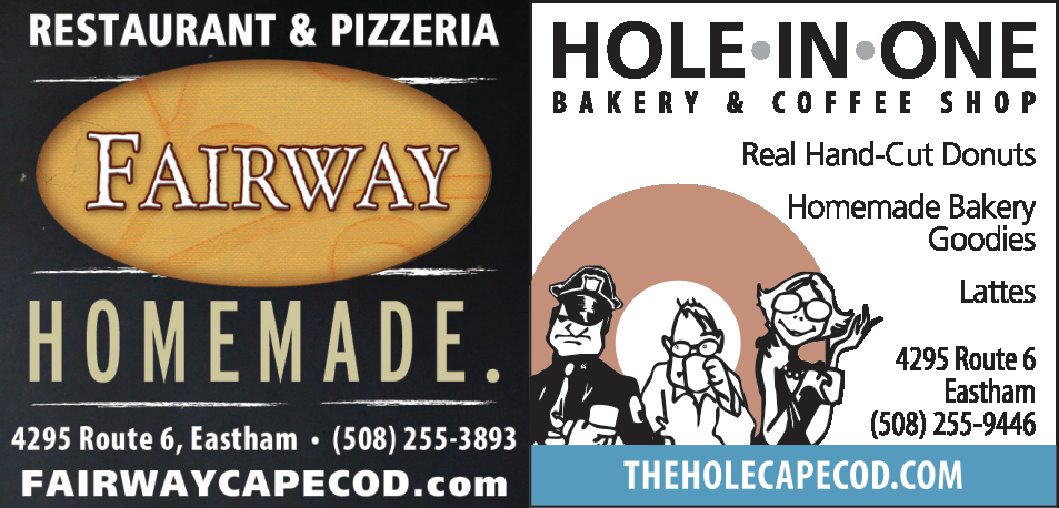 Fairway Restaurant & Pizzeria/ Hole in One Bakery Co-Op Print Ad