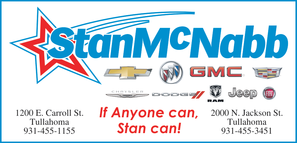 Stan McNabb Chevrolet Print Ad