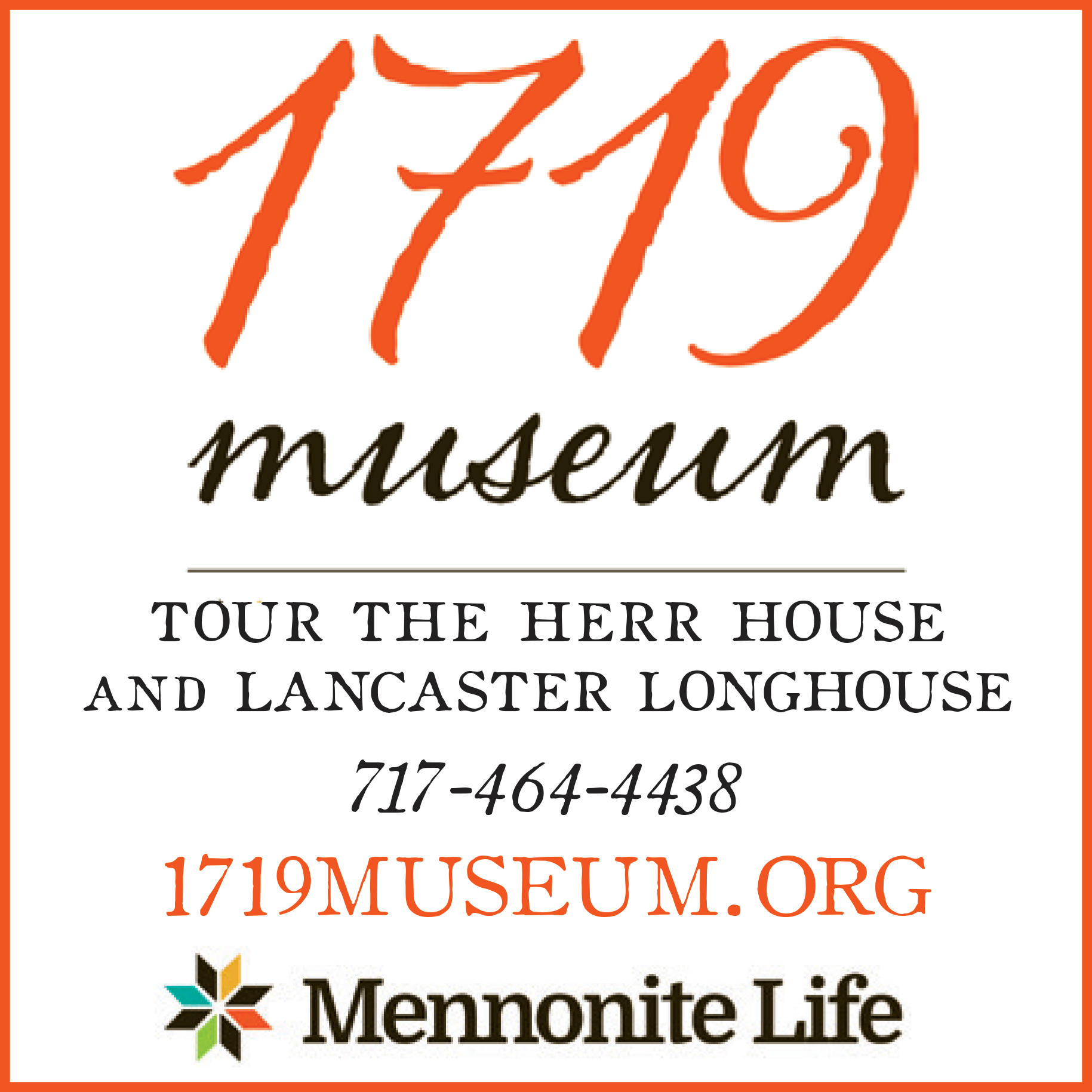 1719 Museum Print Ad
