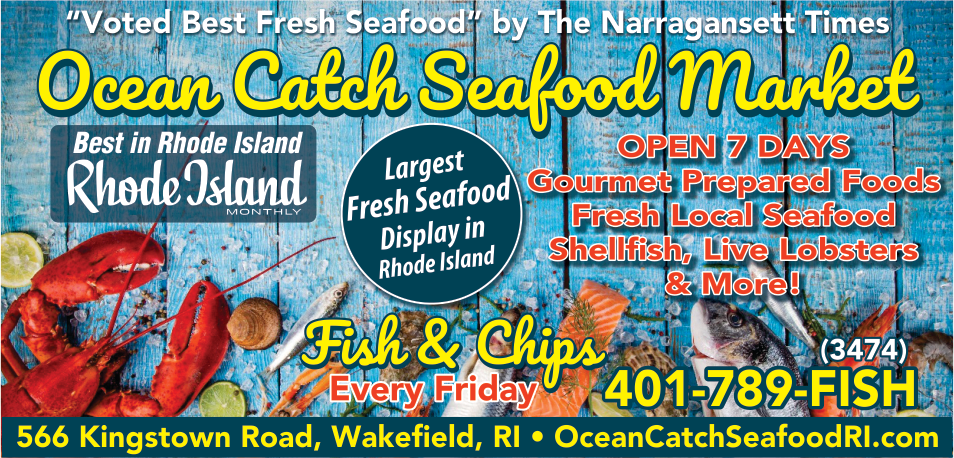 Ocean Catch Seafood Market Print Ad
