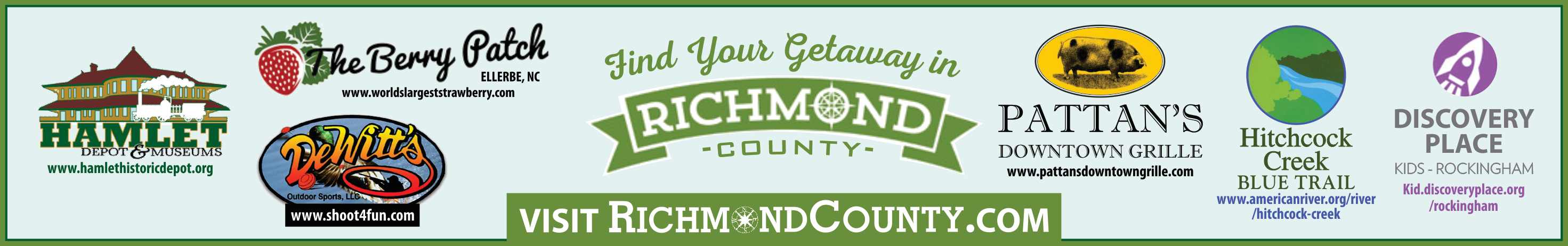 Richmond County Tourism Development Print Ad