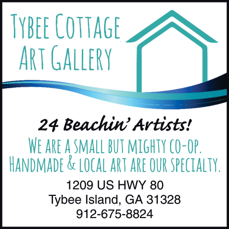 Tybee Cottage Art Gallery Print Ad