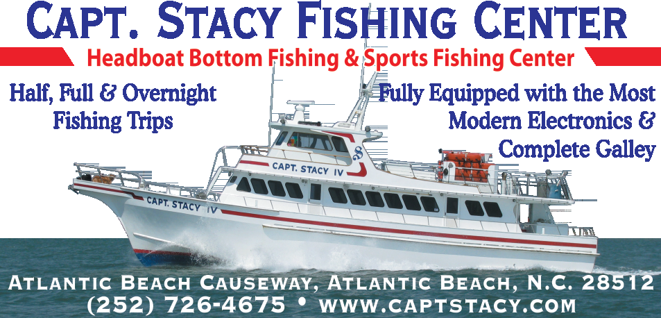 Capt. Stacy Fishing Center Print Ad