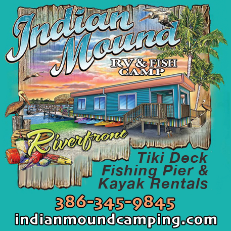 Indian Mound Fish Camp Print Ad