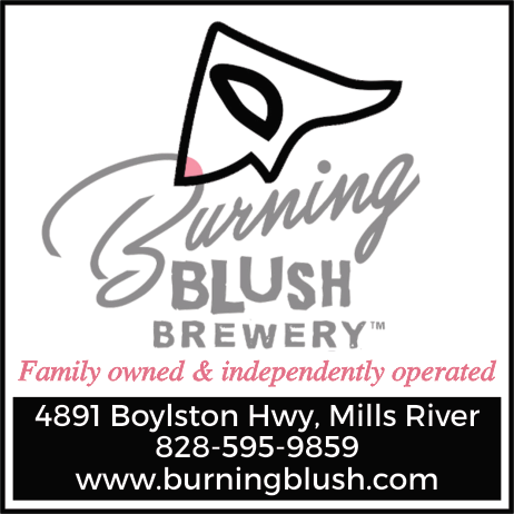 Burning Blush Brewery Print Ad