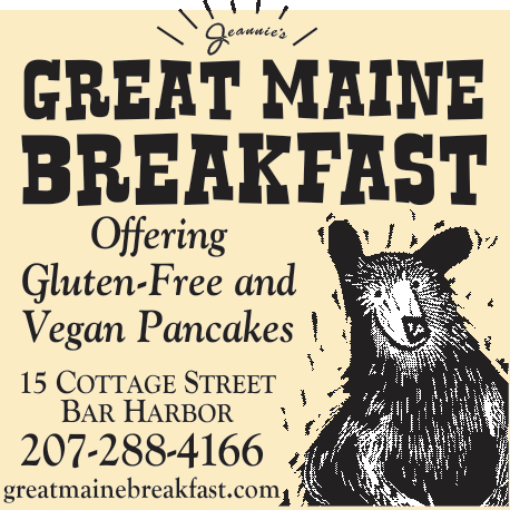 Jeannie's Great Maine Breakfast Print Ad