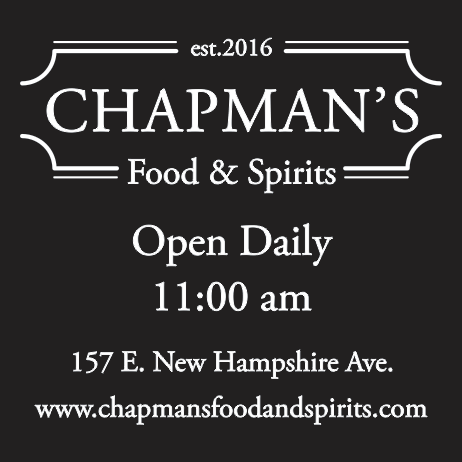 Chapman's Print Ad