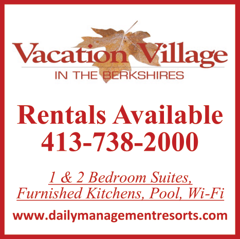 Vacation Village In The Berkshires Print Ad