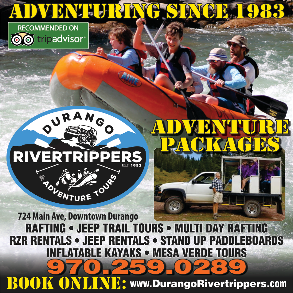 Durango Rivertrippers Print Ad