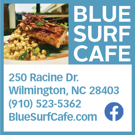 Blue Surf Cafe Print Ad