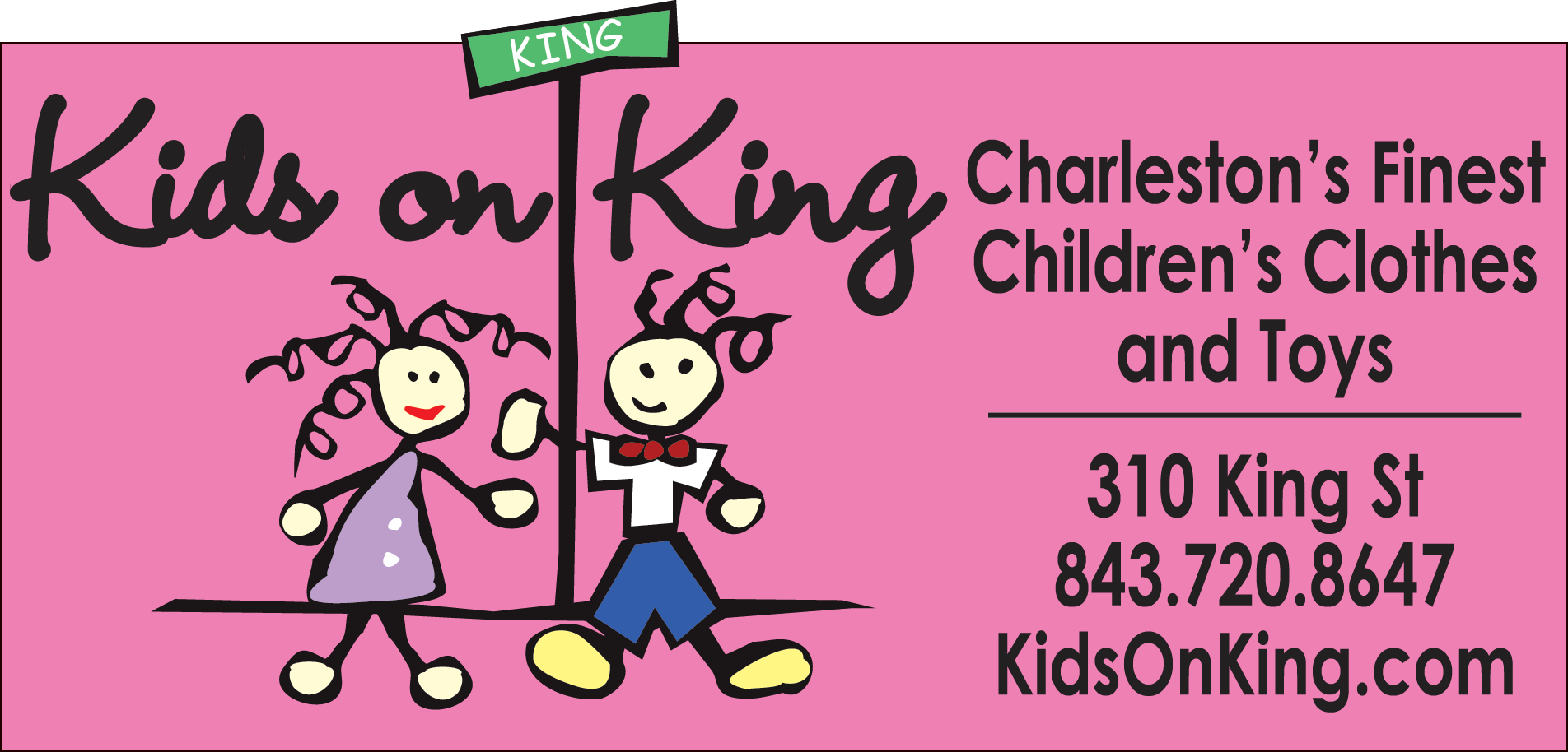 Kids on King Print Ad