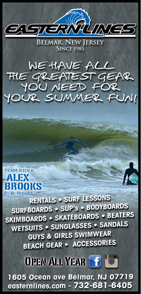 Eastern Lines Surf Shop Print Ad