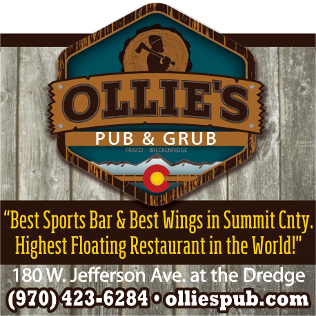 Ollie's Pub & Grub Print Ad