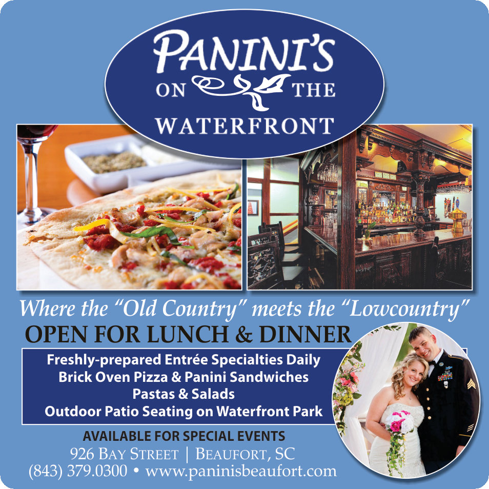 Panini's on the Waterfront Print Ad
