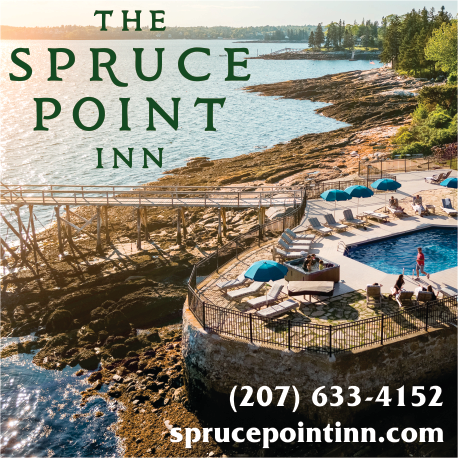 Spruce Point Inn Print Ad