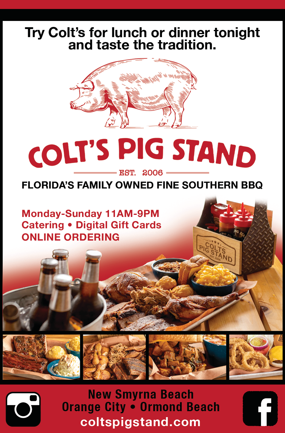 Colt's Pig Stand Print Ad