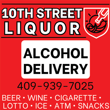 10th Street Liquor  & Delivery Print Ad