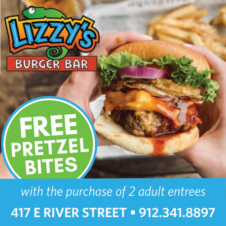 Lizzy's Burger Bar & Grill Print Ad