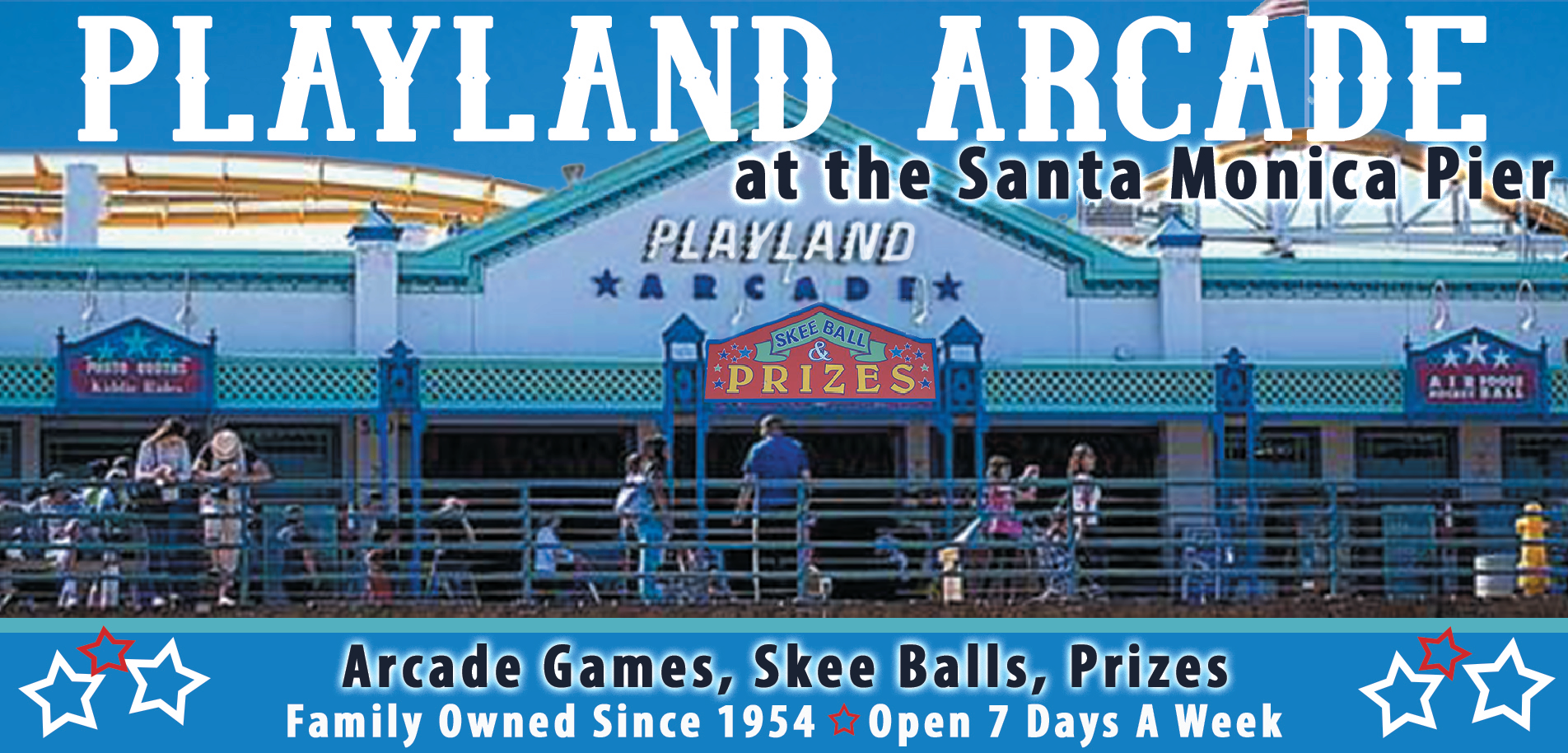 Playland Arcade	 Print Ad