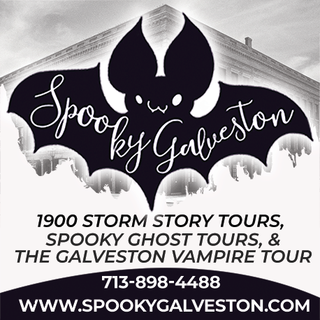 Spooky Galveston Print Ad