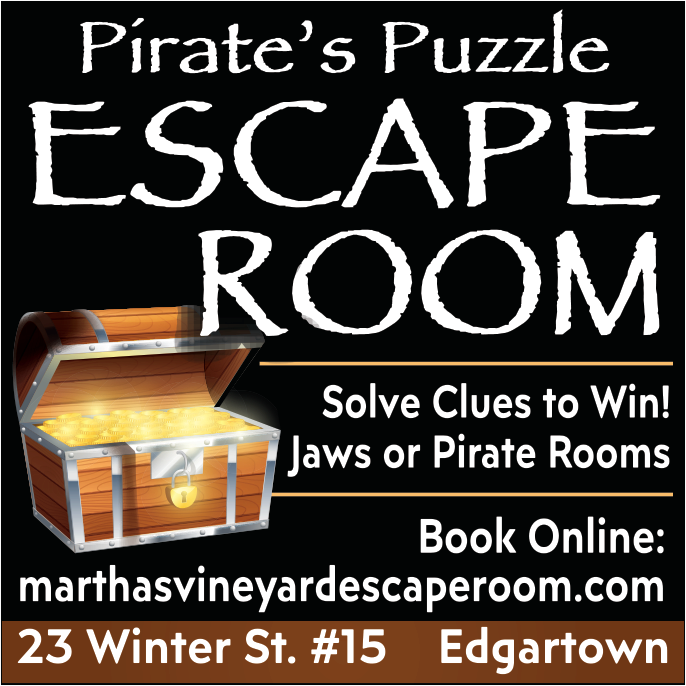 Pirate's Puzzle Escape Room Print Ad