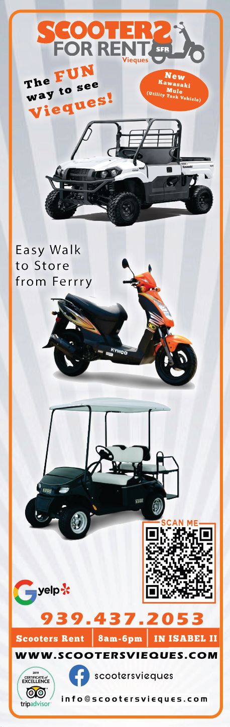 Scooters for Rent Print Ad