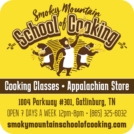 Smoky Mountain School of Cooking Print Ad