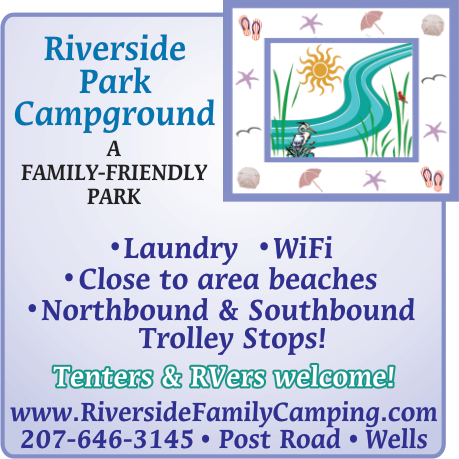 Riverside Park Campground Print Ad