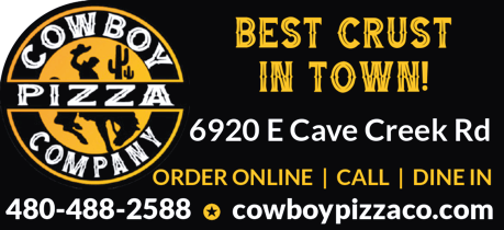 Cowboy Pizza Print Ad