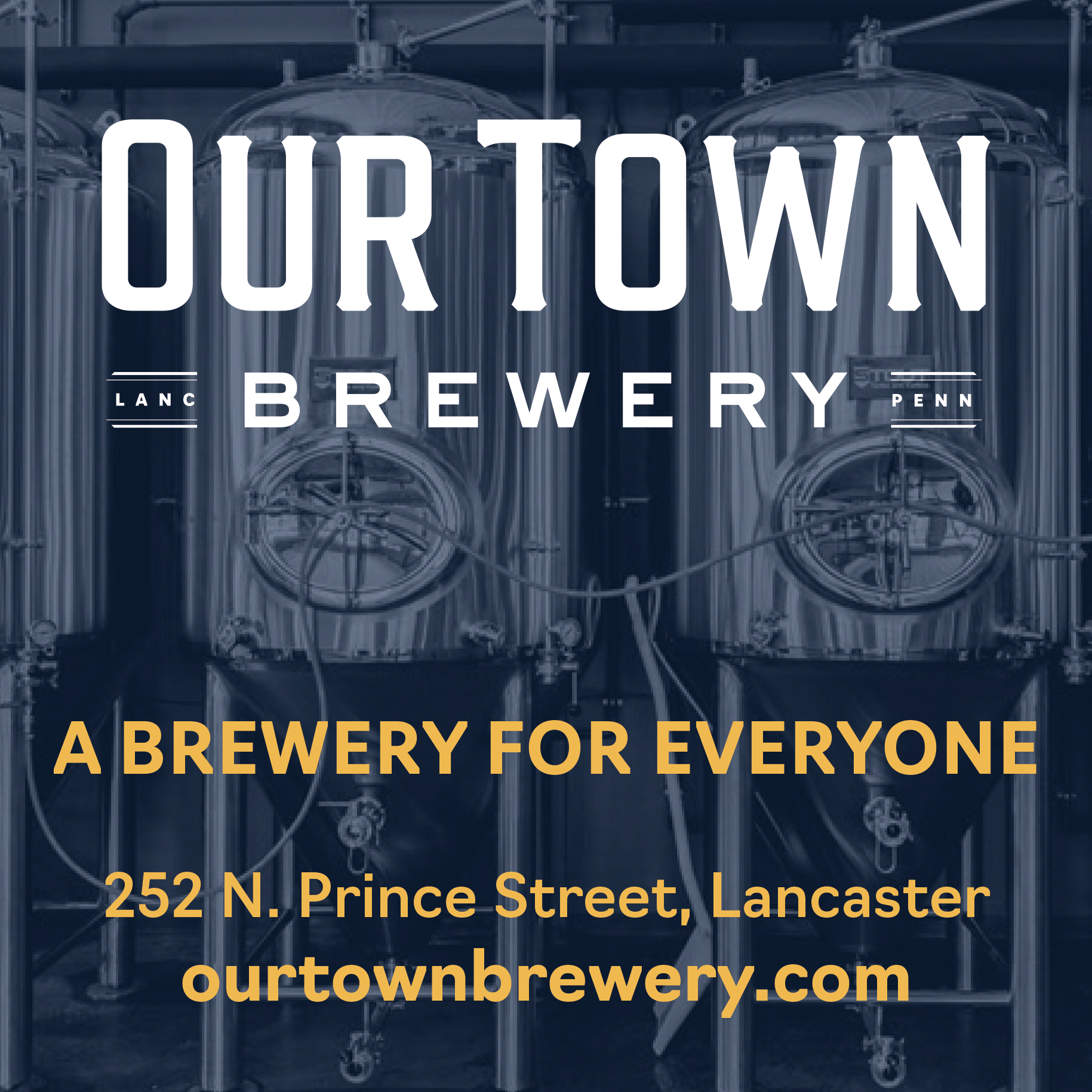Our Town Brewery Print Ad
