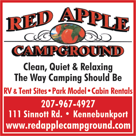 Red Apple Campground Print Ad