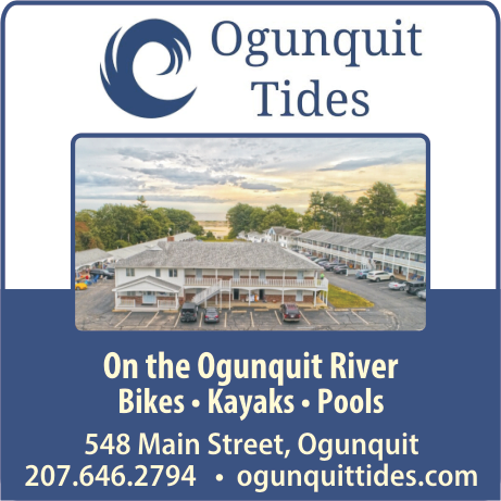 Ogunquit Tides Print Ad