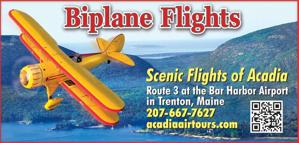 Scenic Flights of Acadia Print Ad