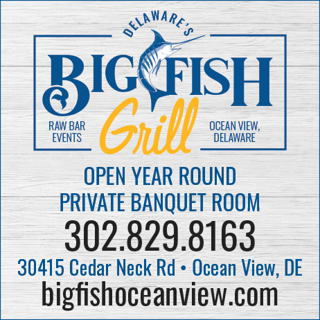 BIG FISH GRILL OCEAN VIEW Print Ad