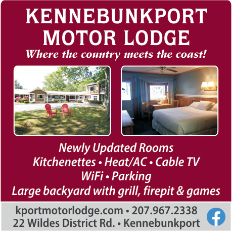 Kennebunkport Motor Lodge Print Ad