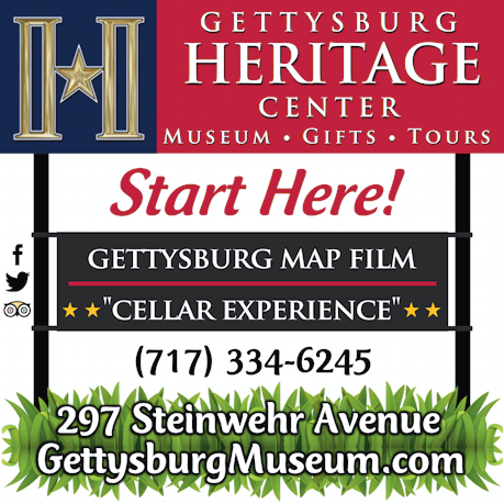 Gettysburg Heritage Center Print Ad